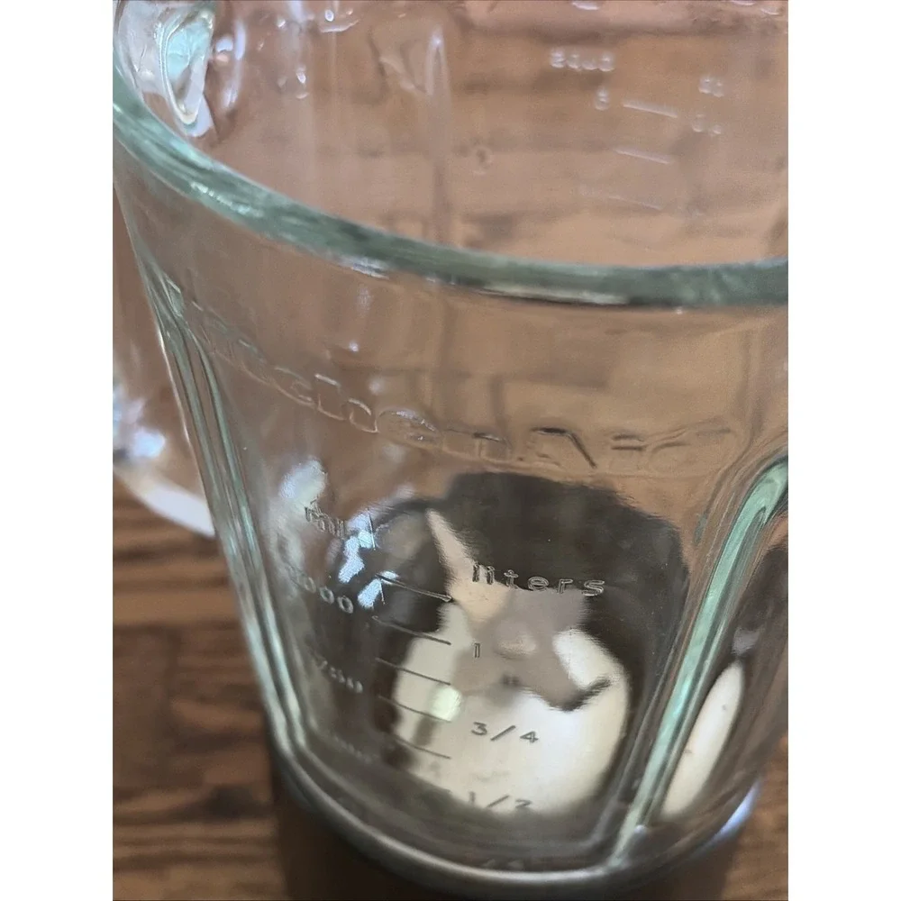 Kitchenaid Ultra Power Blender KSB5BU Black Top Only 40 Oz